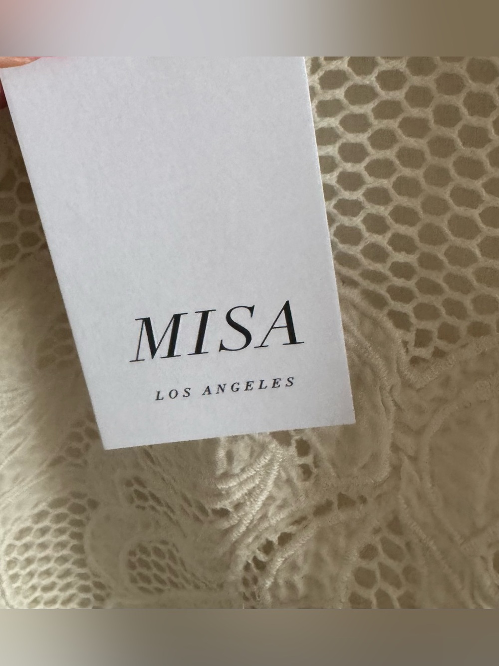 Misa Los Angeles Crochet Lace Midi Skirt - NWT - Small - Picture 5 of 6